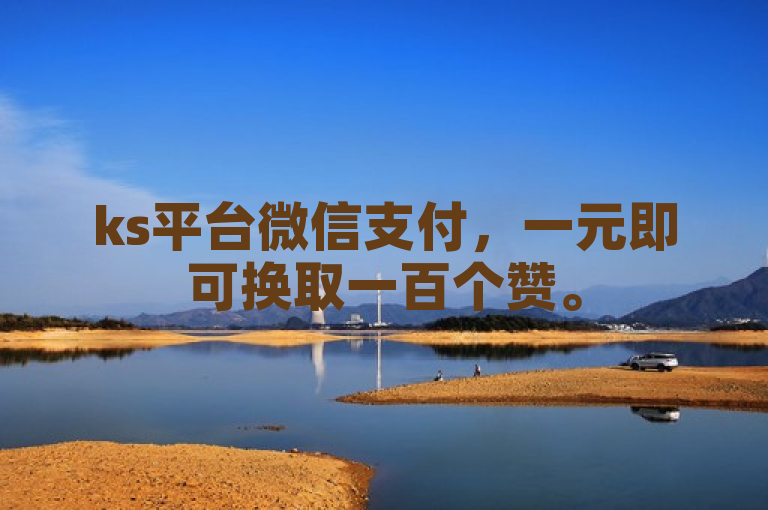 ks平台微信支付，一元即可换取一百个赞。