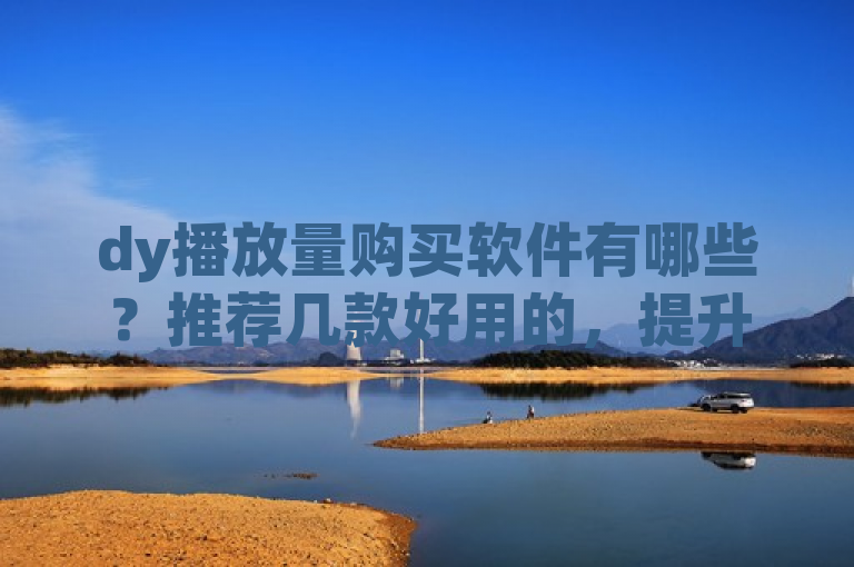 dy播放量购买软件有哪些？推荐几款好用的，提升视频曝光。