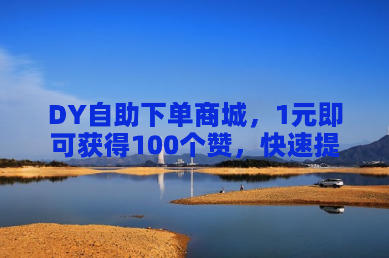 DY自助下单商城，1元即可获得100个赞，快速提升ks人气。
