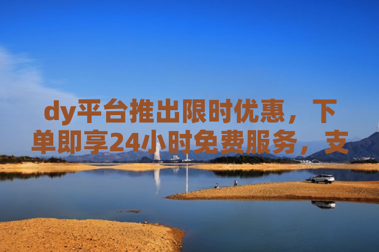 dy平台推出限时优惠，下单即享24小时免费服务，支持便捷微信支付。