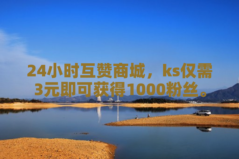 24小时互赞商城，ks仅需3元即可获得1000粉丝。