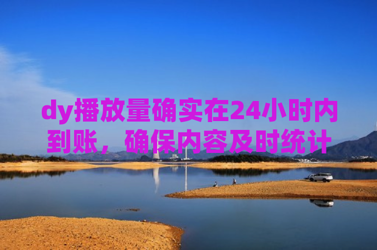 dy播放量确实在24小时内到账，确保内容及时统计。