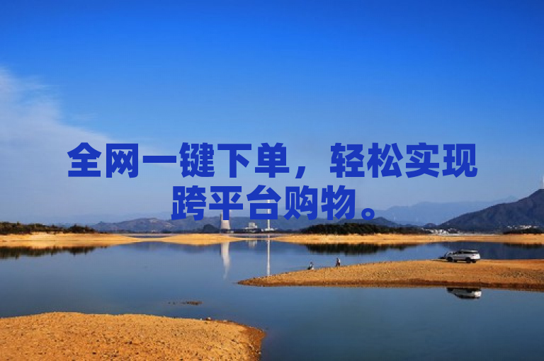 全网一键下单，轻松实现跨平台购物。