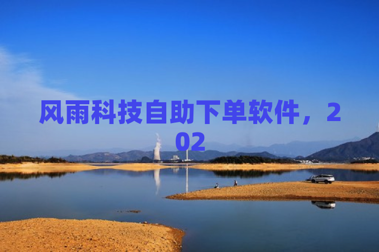 风雨科技自助下单软件，2025必备购物神器，轻松一键搞定！