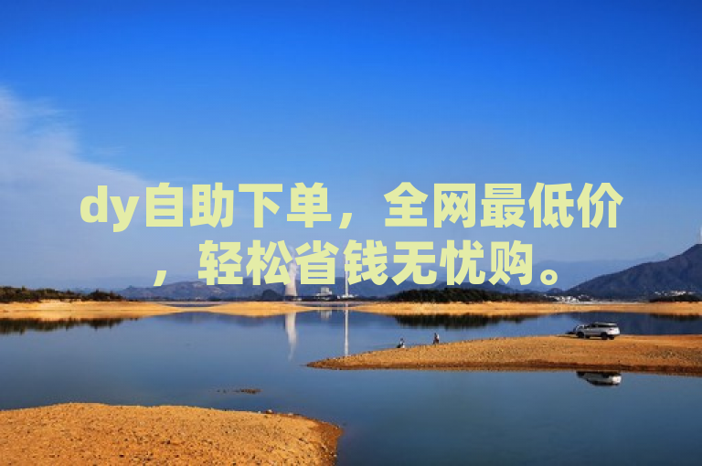 dy自助下单，全网最低价，轻松省钱无忧购。