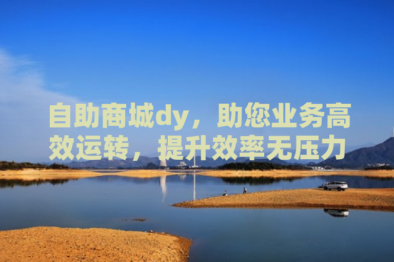 自助商城dy，助您业务高效运转，提升效率无压力。