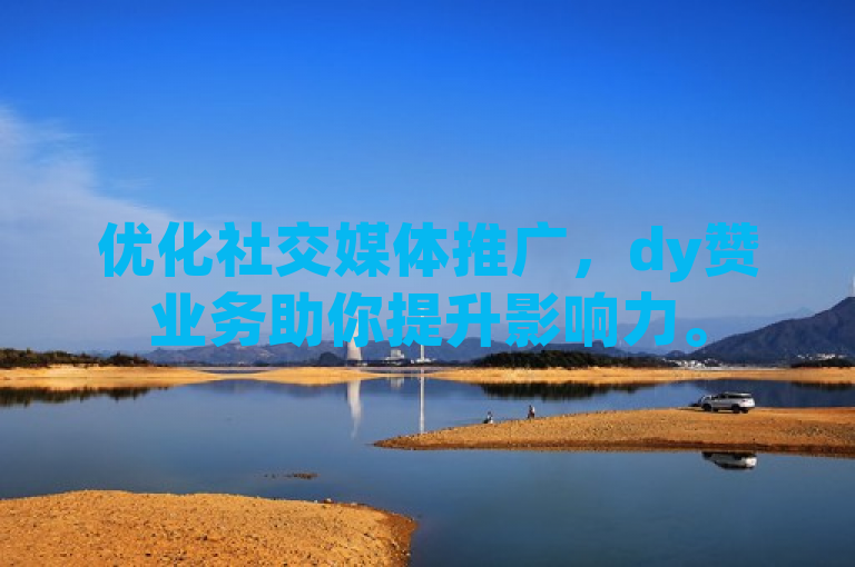 优化社交媒体推广，dy赞业务助你提升影响力。