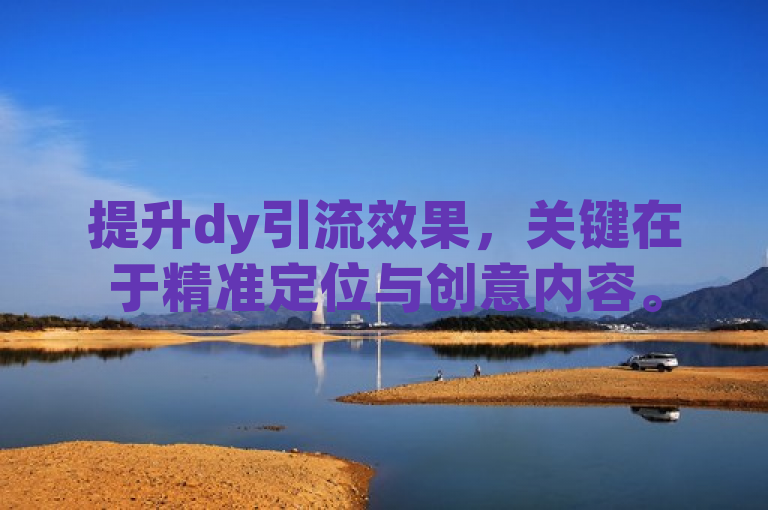 提升dy引流效果，关键在于精准定位与创意内容。
