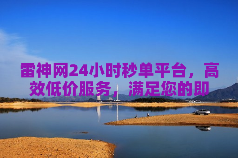雷神网24小时秒单平台，高效低价服务，满足您的即时需求。