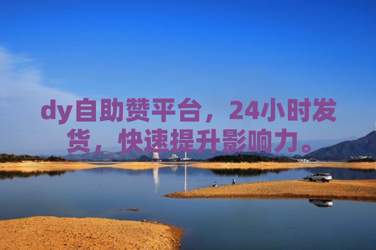 dy自助赞平台，24小时发货，快速提升影响力。