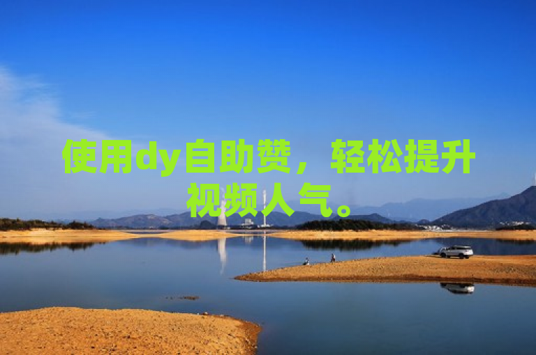 使用dy自助赞，轻松提升视频人气。