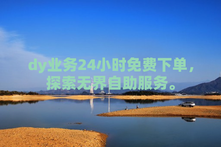 dy业务24小时免费下单，探索无界自助服务。