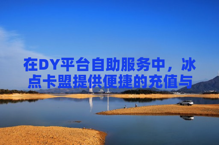 在DY平台自助服务中，冰点卡盟提供便捷的充值与管理体验。