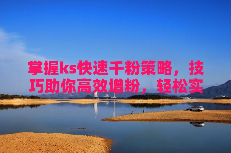 掌握ks快速千粉策略，技巧助你高效增粉，轻松实现粉丝量飙升。