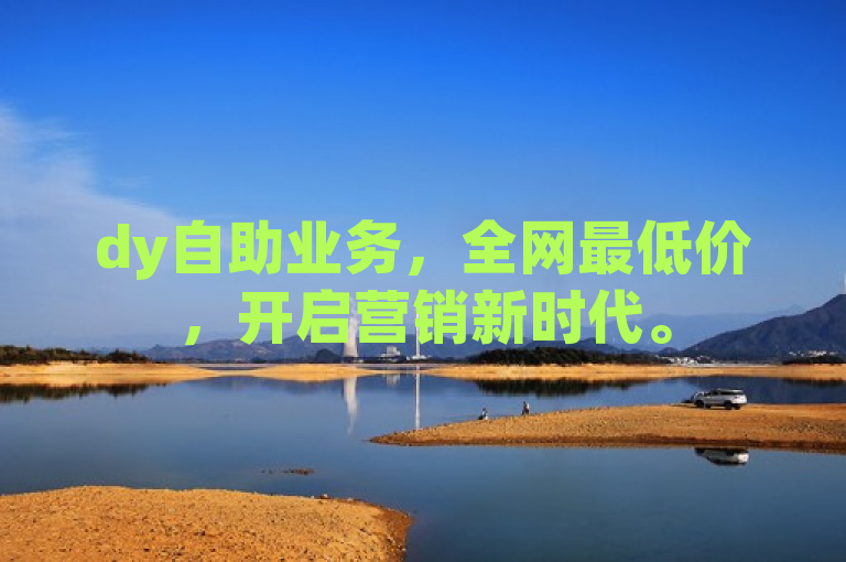 dy自助业务，全网最低价，开启营销新时代。