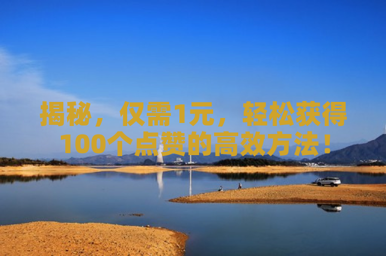 揭秘，仅需1元，轻松获得100个点赞的高效方法！