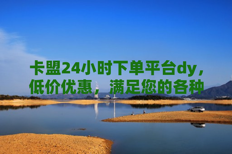 卡盟24小时下单平台dy，低价优惠，满足您的各种需求。