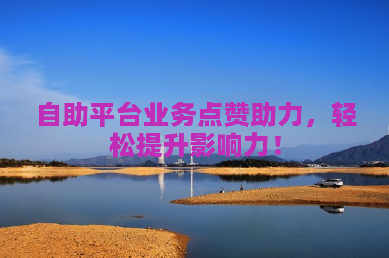 自助平台业务点赞助力，轻松提升影响力！