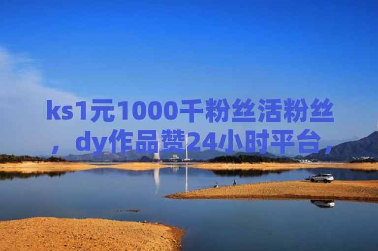 ks1元1000千粉丝活粉丝，dy作品赞24小时平台，真实可靠。
