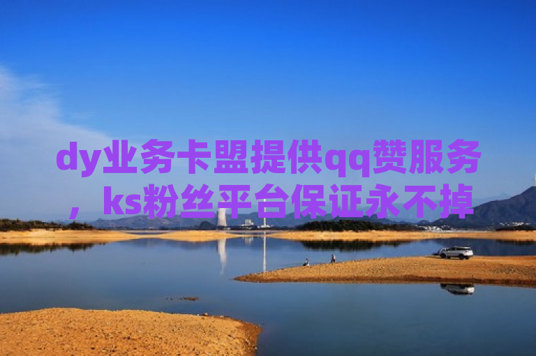 dy业务卡盟提供qq赞服务，ks粉丝平台保证永不掉粉。
