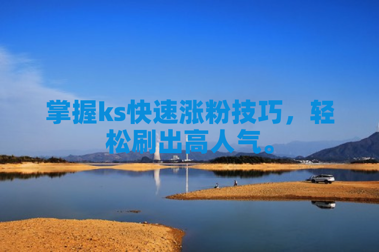 掌握ks快速涨粉技巧，轻松刷出高人气。