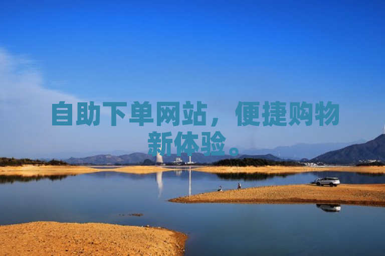 自助下单网站，便捷购物新体验。