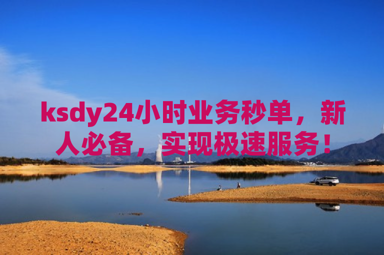 ksdy24小时业务秒单，新人必备，实现极速服务！