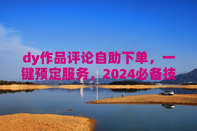 dy作品评论自助下单，一键预定服务，2024必备技能！