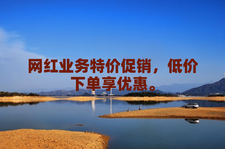 网红业务特价促销，低价下单享优惠。
