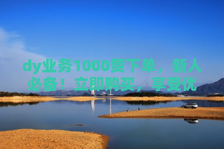 dy业务1000赞下单，新人必备！立即购买，享受优惠！