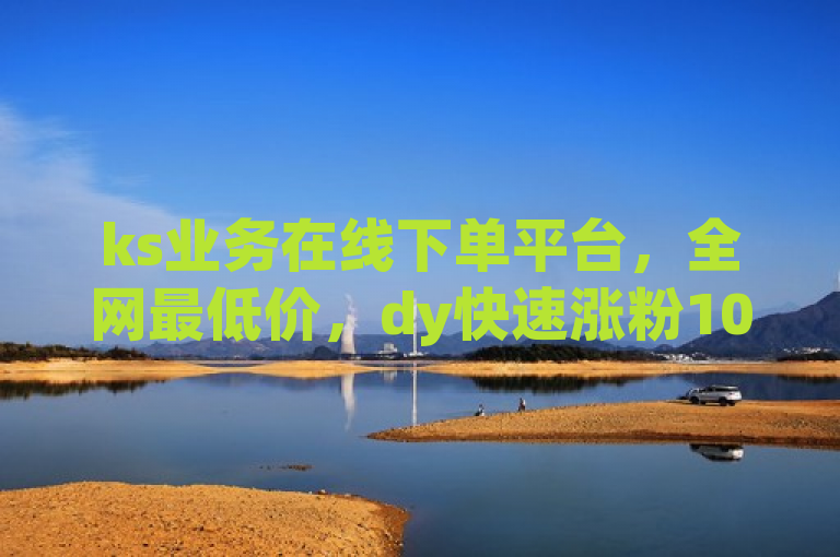 ks业务在线下单平台，全网最低价，dy快速涨粉1000个。