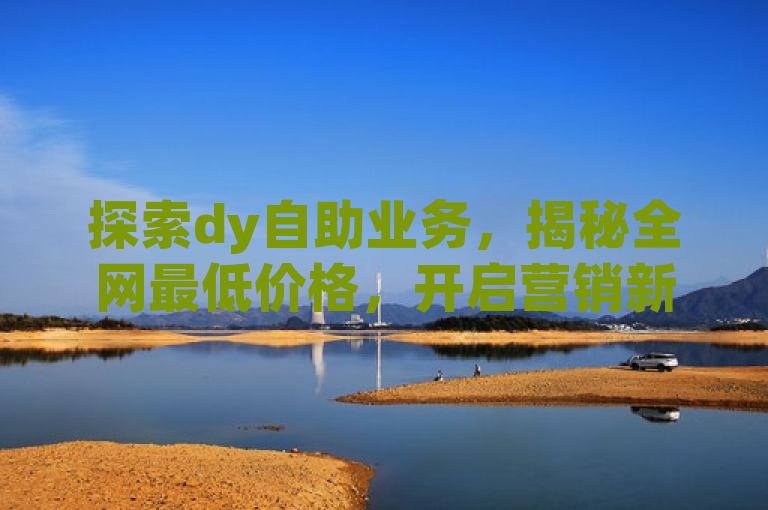 探索dy自助业务，揭秘全网最低价格，开启营销新时代。