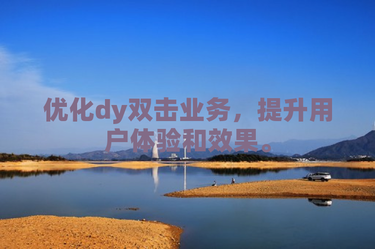 优化dy双击业务，提升用户体验和效果。