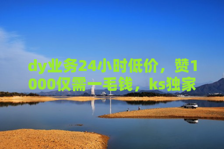 dy业务24小时低价，赞1000仅需一毛钱，ks独家揭秘再战。