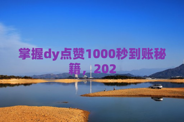 掌握dy点赞1000秒到账秘籍，2025年必学技巧！