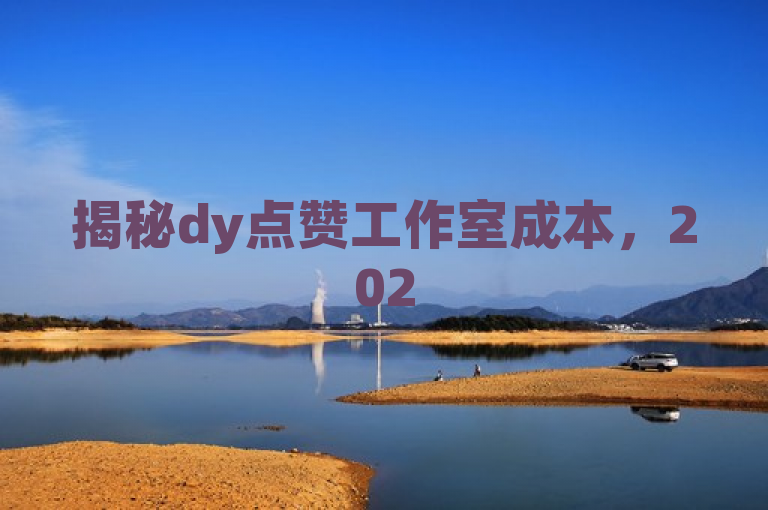 揭秘dy点赞工作室成本，2025必学，开办费用全解析！