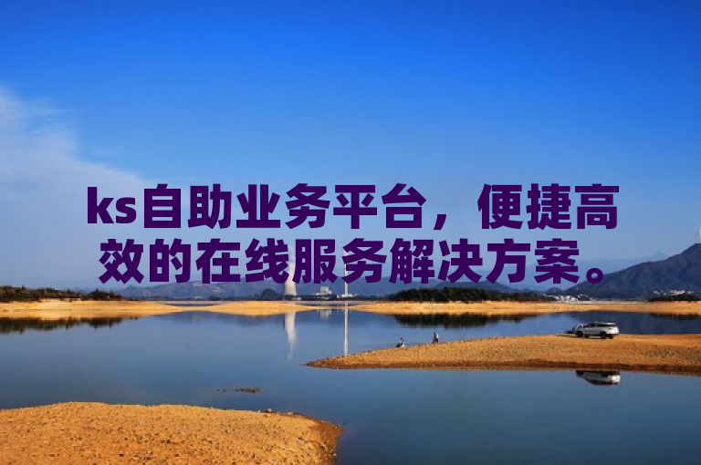ks自助业务平台，便捷高效的在线服务解决方案。