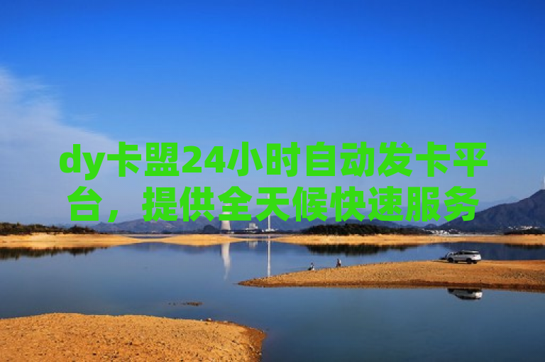 dy卡盟24小时自动发卡平台，提供全天候快速服务。