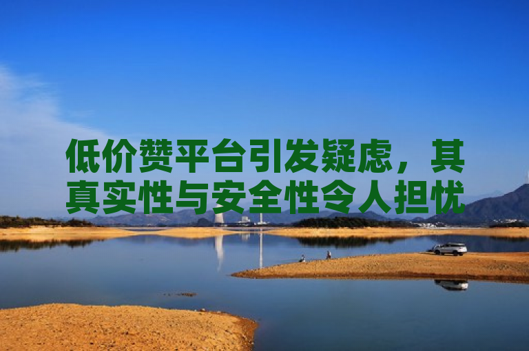 低价赞平台引发疑虑，其真实性与安全性令人担忧。