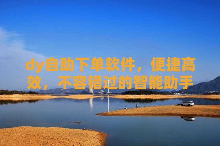 dy自助下单软件，便捷高效，不容错过的智能助手。