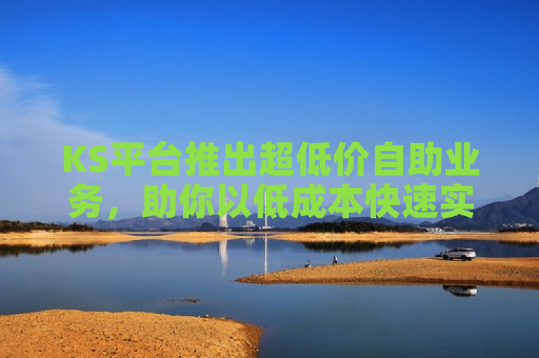 KS平台推出超低价自助业务，助你以低成本快速实现成功梦想。