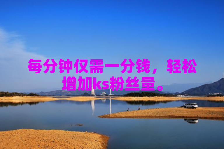 每分钟仅需一分钱，轻松增加ks粉丝量。
