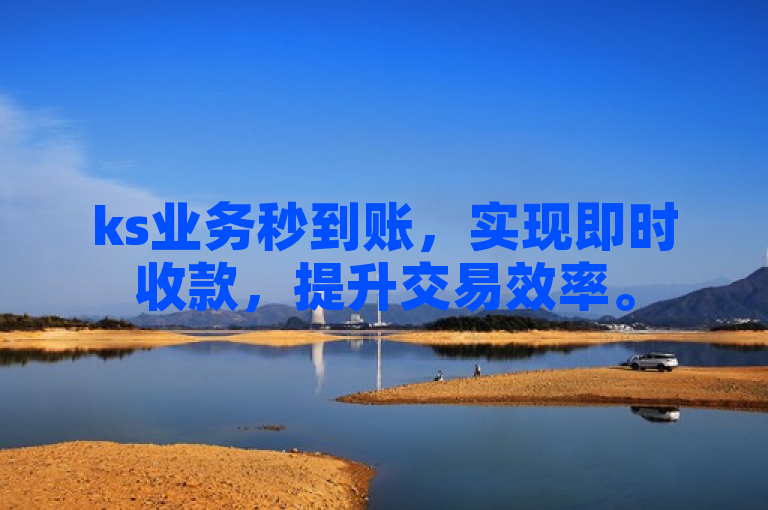 ks业务秒到账，实现即时收款，提升交易效率。