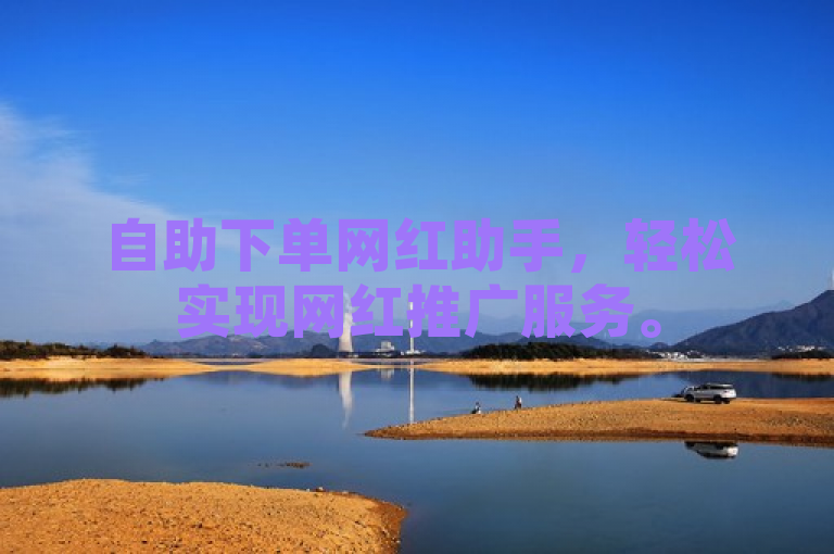 自助下单网红助手，轻松实现网红推广服务。