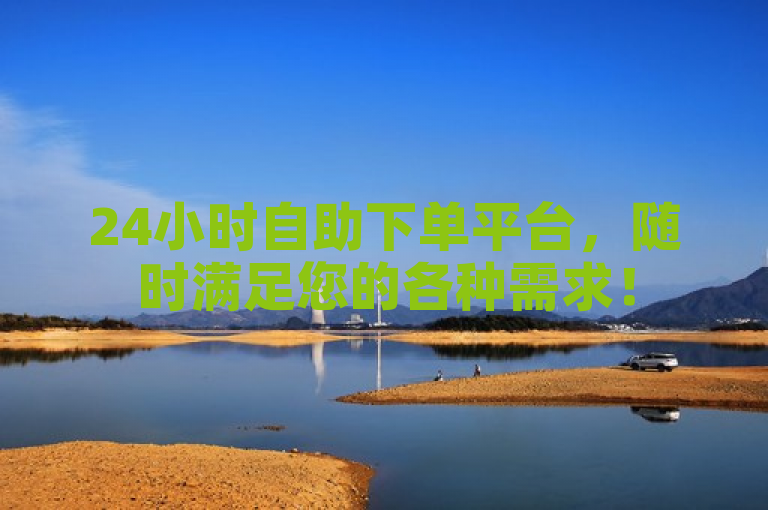24小时自助下单平台，随时满足您的各种需求！