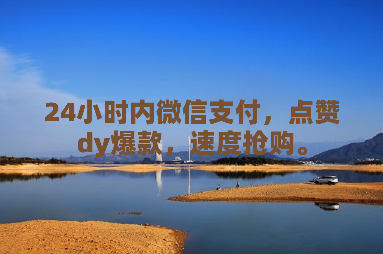 24小时内微信支付，点赞dy爆款，速度抢购。