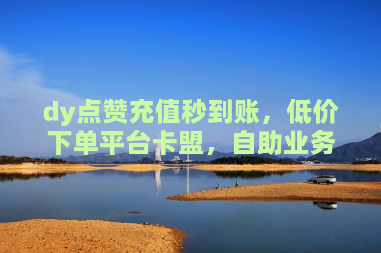 dy点赞充值秒到账，低价下单平台卡盟，自助业务商城独家揭秘。