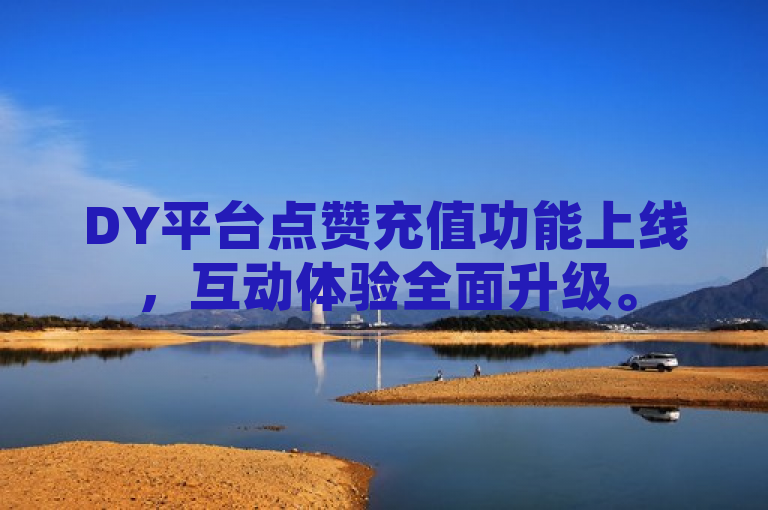 DY平台点赞充值功能上线，互动体验全面升级。