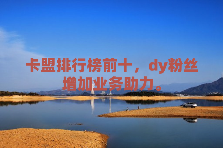 卡盟排行榜前十，dy粉丝增加业务助力。
