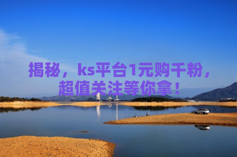 揭秘，ks平台1元购千粉，超值关注等你拿！